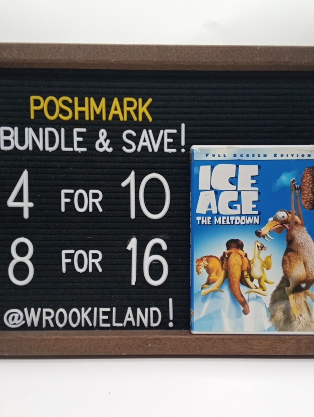 Ice Age The Meltdown DVD#E70